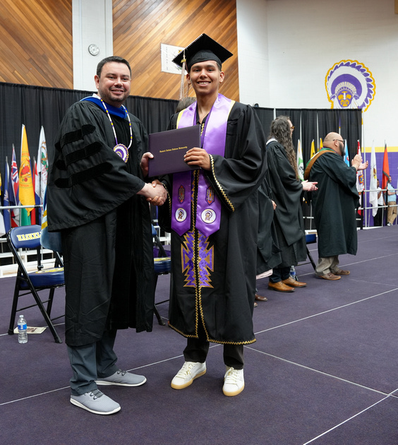 Zenfolio | Backstory Photography | Haskell 2024 graduation diploma photos