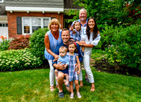 Meg and Jeff Larkin family photos 2021