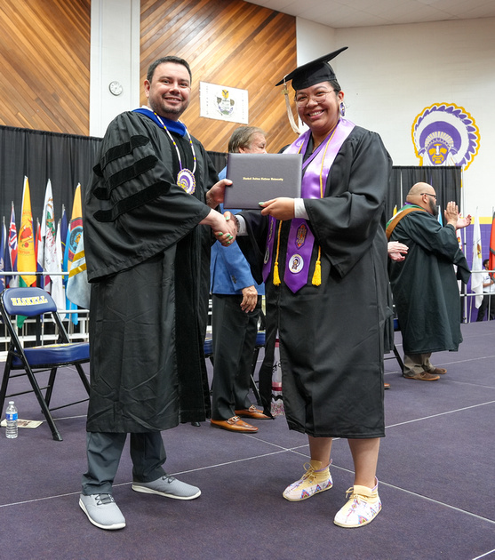 Zenfolio | Backstory Photography | Haskell 2024 graduation diploma photos